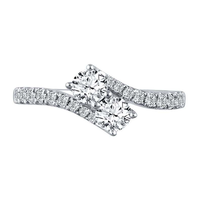 Previously Owned Ever Us Diamond Ring 1 ct tw 14K White Gold