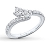 Previously Owned Ever Us Diamond Ring 1 ct tw 14K White Gold