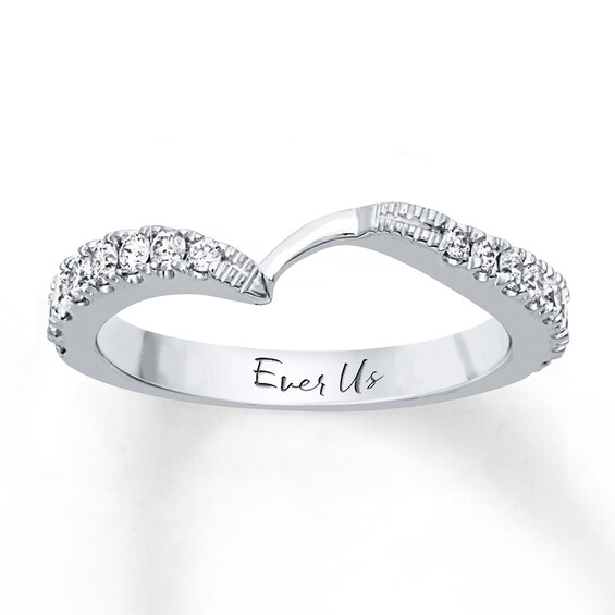 Previously Owned Ever Us Band 1/2 ct tw Diamonds 14K White Gold