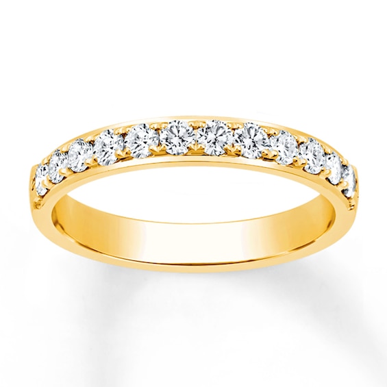 Previously Owned Anniversary Band 1/2 ct tw Round-cut Diamonds 14K Yellow Gold