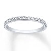 Thumbnail Image 1 of Previously Owned Diamond Band 3/8 ct tw Round-cut 14K White Gold