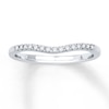 Previously Owned Colorless Diamond Ring 1/10 ct tw Round-cut 14K White Gold