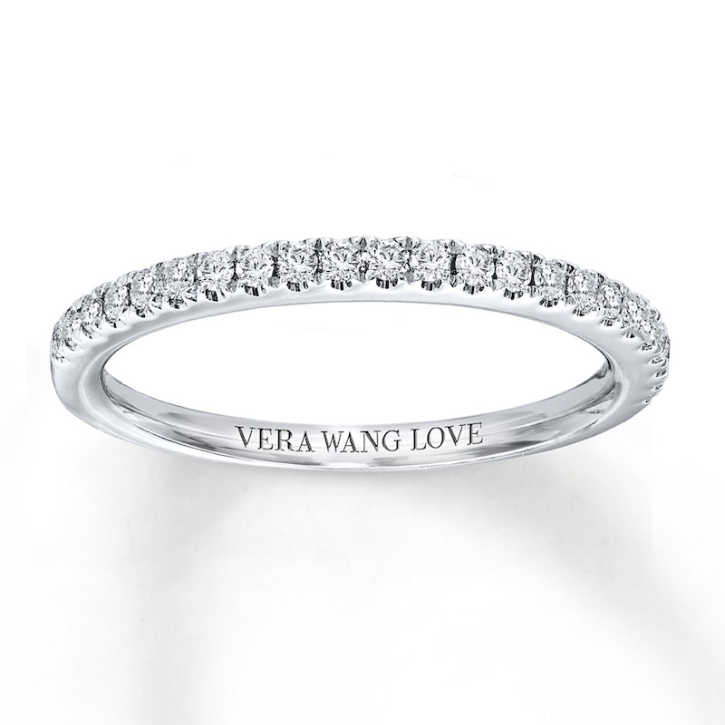 Main Image 1 of Previously Owned Diamond Band 1/4 Carat tw Diamonds 14K White Gold