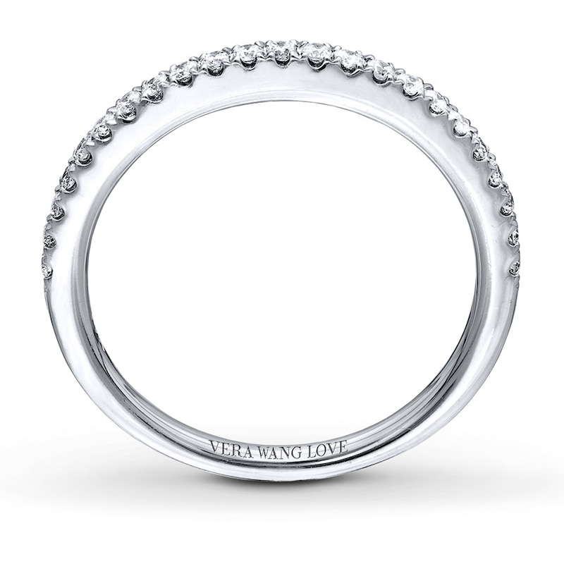 Main Image 2 of Previously Owned Diamond Band 1/4 Carat tw Diamonds 14K White Gold