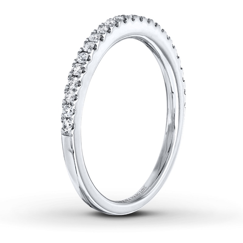Main Image 3 of Previously Owned Diamond Band 1/4 Carat tw Diamonds 14K White Gold