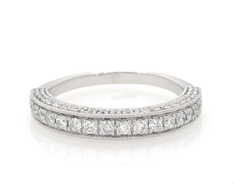 Main Image 1 of Previously Owned Diamond Wedding Band 3/4 ct tw 14K White Gold