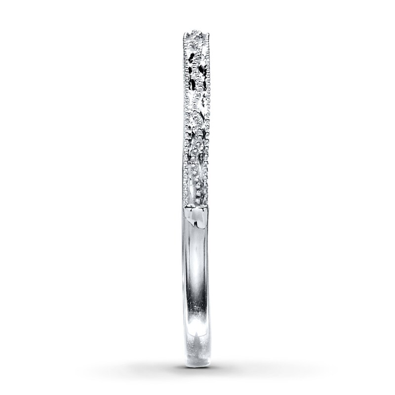 Main Image 3 of Previously Owned Wedding Band 10K White Gold