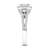Thumbnail Image 3 of Previously Owned Diamond Engagement Ring 1-1/5 ct tw Round-cut 14K White Gold