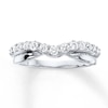 Previously Owned Diamond Enhancer Wedding Ring 1/2 ct tw Round-cut 14K White Gold