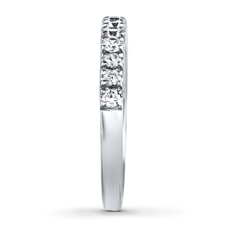 Previously Owned Ever Us Diamond Band 1/2 ct tw Round-cut 14K White Gold