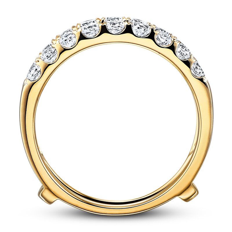 Previously Owned Diamond Enhancer Ring 1 ct tw Round-cut 14K Yellow Gold