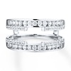 Thumbnail Image 4 of Previously Owned Diamond Enhancer Ring 5/8 ct tw Round-cut 14K White Gold