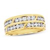 Thumbnail Image 0 of Previously Owned Men's Wedding Band 1 ct tw Round-cut Diamonds 14K Yellow Gold