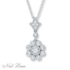 Thumbnail Image 0 of Previously Owned Necklace 1/2 ct tw Diamonds 14K White Gold