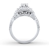 Thumbnail Image 1 of Previously Owned Neil Lane Engagement Ring 1-3/8 ct tw Round-cut Diamonds 14K White Gold