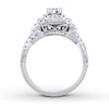Thumbnail Image 2 of Previously Owned Neil Lane Engagement Ring 1-3/8 ct tw Round-cut Diamonds 14K White Gold