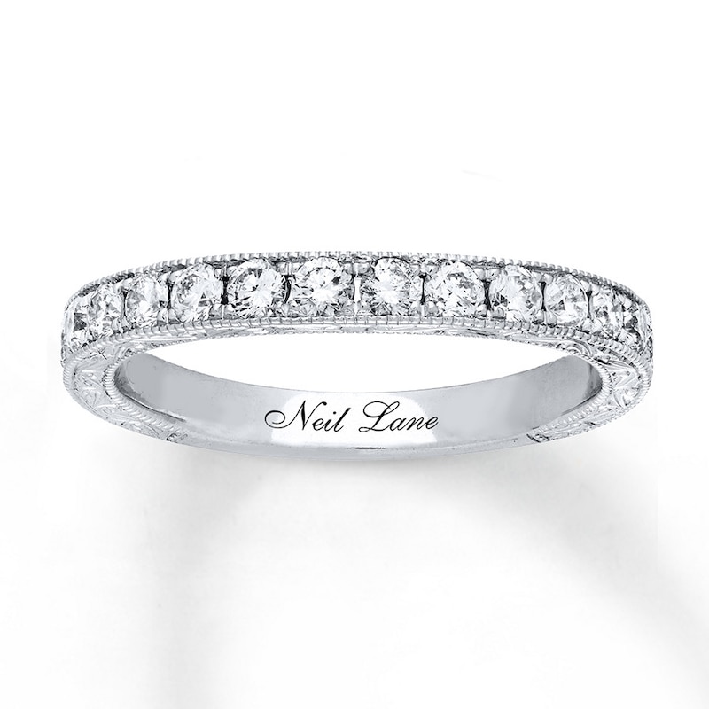 Main Image 1 of Previously Owned Neil Lane Wedding Band 5/8 ct tw Diamonds 14K White Gold