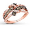 Previously Owned Le Vian Chocolate Diamonds 3/4 ct tw Ring 14K Strawberry Gold