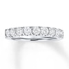 Previously Owned Diamond Wedding Band 1 ct tw Round-cut 14K White Gold