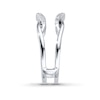 Thumbnail Image 3 of Previously Owned Diamond Enhancer Ring 1/5 ct tw Round-cut 14K White Gold - Size 10