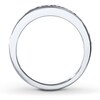 Thumbnail Image 2 of Previously Owned Diamond Wedding Ring 3/8 ct tw Round-cut 14K White Gold - Size 9.5