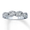 Thumbnail Image 1 of Previously Owned Diamond Band 1/3 ct tw Round-cut 10K White Gold Size 10