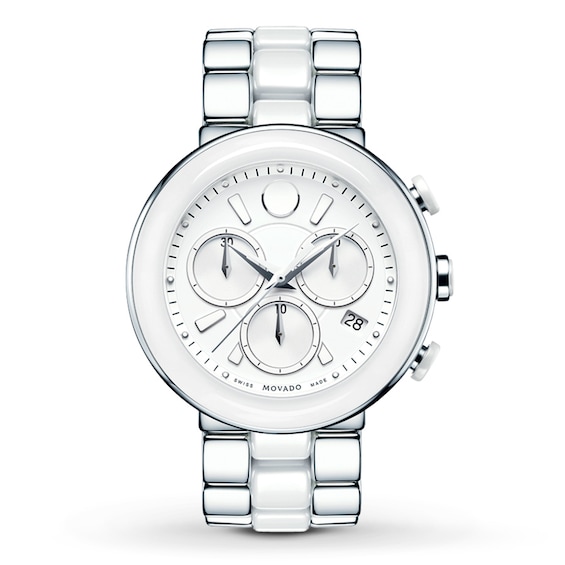 Previously Owned Movado Women's Watch Cerena Chronograph 606758