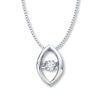 Thumbnail Image 1 of Previously Owned Petite Unstoppable Love Diamond Accent 10K White Gold