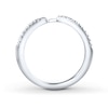 Thumbnail Image 3 of Previously Owned Ever Us Diamond Band 1/8 ct tw Round-cut 14K White Gold
