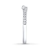 Thumbnail Image 4 of Previously Owned Ever Us Diamond Band 1/8 ct tw Round-cut 14K White Gold