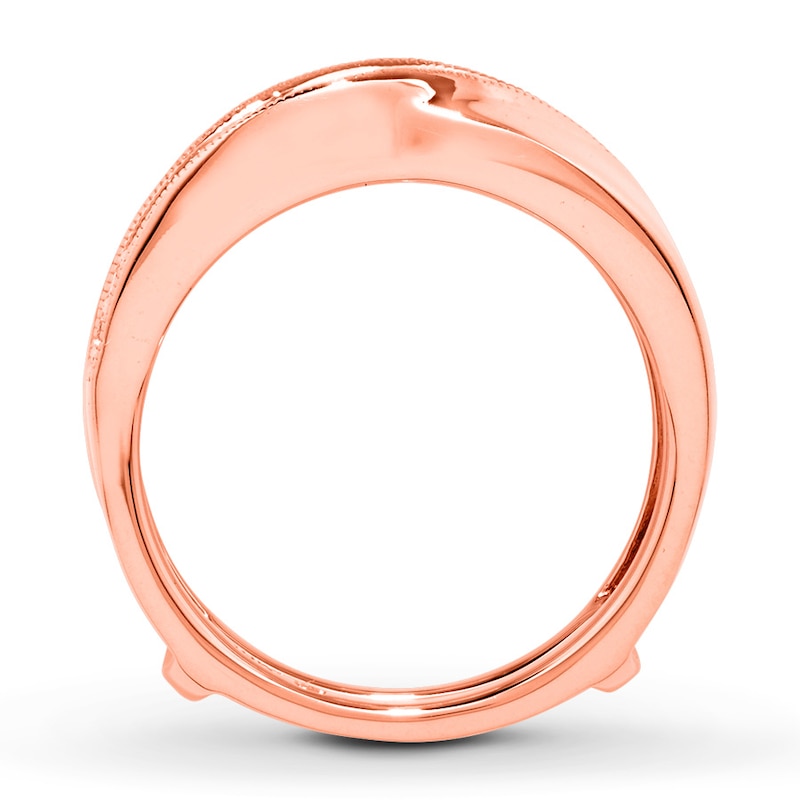 Main Image 2 of Previously Owned Diamond Enhancer Ring 1/5 ct tw Round-cut 10K Rose Gold