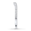 Thumbnail Image 3 of Previously Owned Diamond Wedding Band 1/6 ct tw Round-cut 14K White Gold