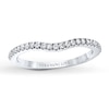 Thumbnail Image 3 of Previously Owned Diamond Wedding Band 1/6 ct tw Round-cut 14K White Gold