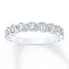 Thumbnail Image 0 of Previously Owned Diamond Anniversary Band 3/8 ct tw Round-cut 10K White Gold