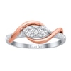 Thumbnail Image 1 of Previously Owned Ever Us Diamond Ring 1/2 ct tw Round-cut  14K Gold