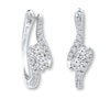 Thumbnail Image 0 of Previously Owned Ever Us Earrings 5/8 ct tw Diamonds 14K White Gold