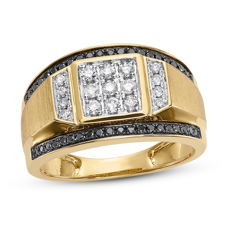 Previously Owned Men's Diamond Fashion Ring 5/8 ct tw 10K Yellow Gold