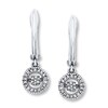 Thumbnail Image 2 of Previously Owned Unstoppable Love 1/5 ct tw Earrings Sterling Silver
