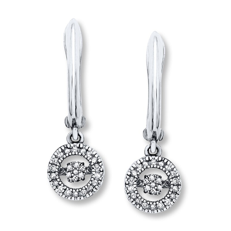 Main Image 2 of Previously Owned Unstoppable Love 1/5 ct tw Earrings Sterling Silver