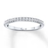 Thumbnail Image 1 of Previously Owned Ever Us Diamond Wedding Band 1/6 ct tw Round-cut 14K White Gold