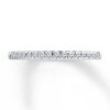 Thumbnail Image 4 of Previously Owned Ever Us Diamond Wedding Band 1/6 ct tw Round-cut 14K White Gold