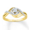 Thumbnail Image 0 of Previously Owned Diamond Promise Ring 1/4 ct tw Round 10K Yellow Gold