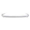 Thumbnail Image 2 of Previously Owned Diamond Bolo Bracelet 1/3 ct tw Round-cut Sterling Silver 9.5&quot;