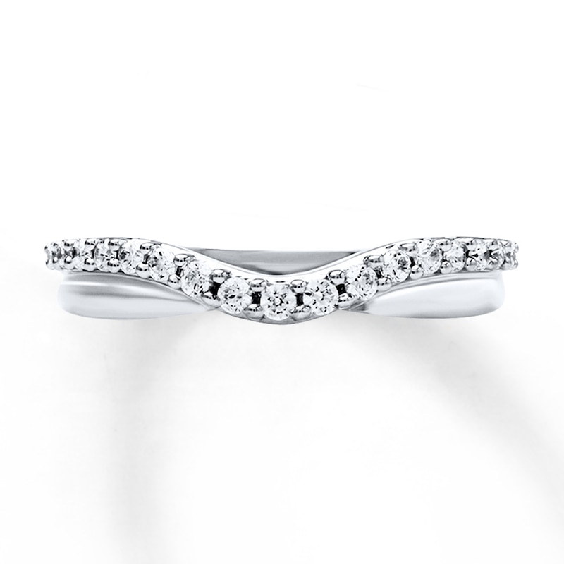 Previously Owned Diamond Band 1/4 ct tw Round-cut 14K White Gold
