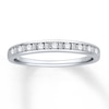 Thumbnail Image 0 of Previously Owned Diamond Anniversary Band 1/4 ct tw Round-cut 14K White Gold