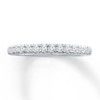 Thumbnail Image 4 of Previously Owned Ever Us Diamond Wedding Band 3/8 ct tw Round-cut 14K White Gold
