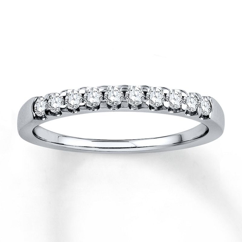 Previously Owned Diamond Anniversary Band 1/4 ct tw Round-cut Platinum