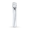 Thumbnail Image 2 of Previously Owned Diamond Anniversary Band 1/2 ct tw Round-cut 14K White Gold