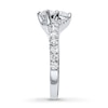 Thumbnail Image 2 of Previously Owned Ever Us Two-Stone Anniversary Ring 1-1/2 ct tw Round-cut Diamonds 14K White Gold