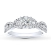 Thumbnail Image 2 of Previously Owned Diamond Ring Setting 5/8 ct tw Round-cut 14K White Gold